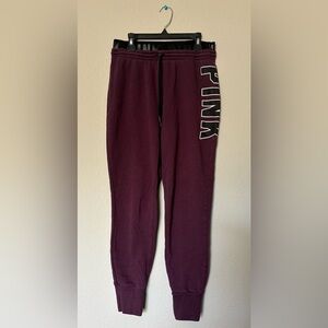 Pink Maroon and Gray Sweatpants Sizes Small